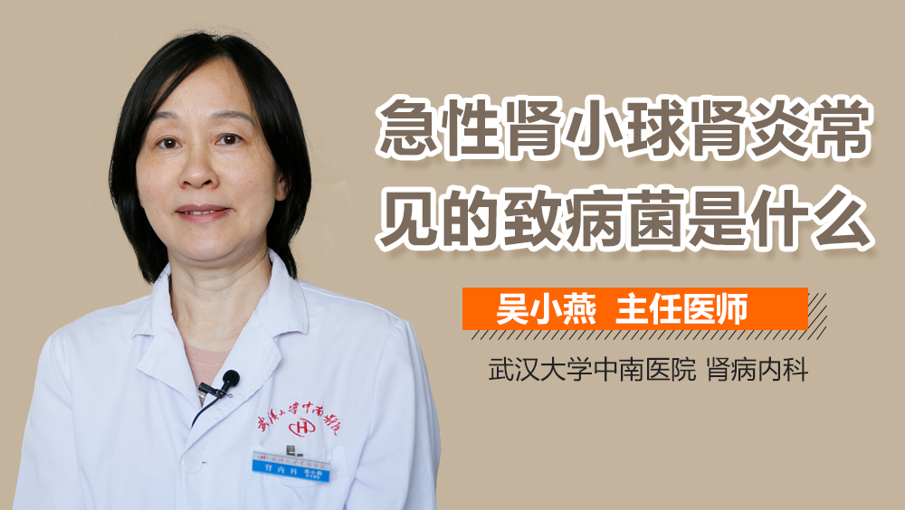 急性肾小球肾炎常见的致病菌是什么