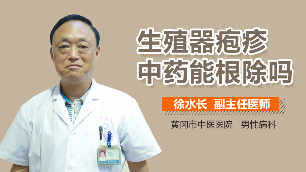 生殖器疱疹中药能根除吗