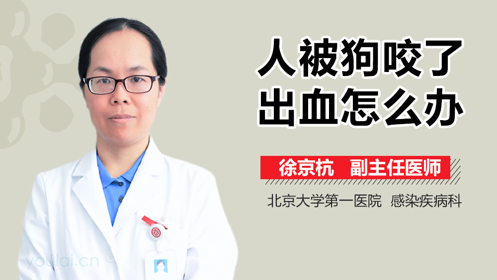 人被狗咬了出血怎么办