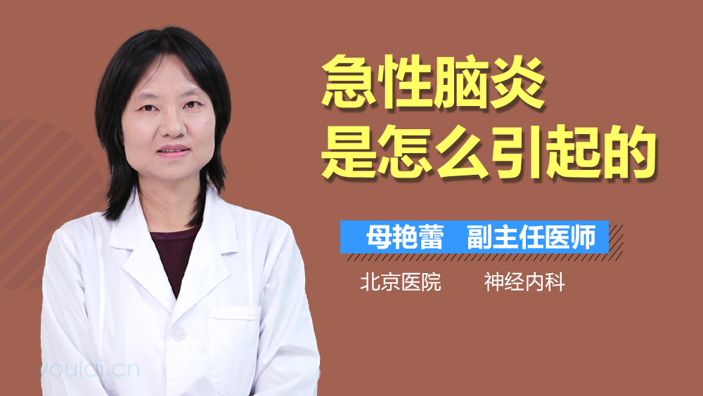 急性脑炎是怎么引起的