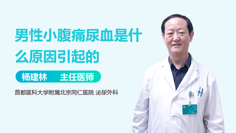 男性小腹痛尿血是什么原因引起的