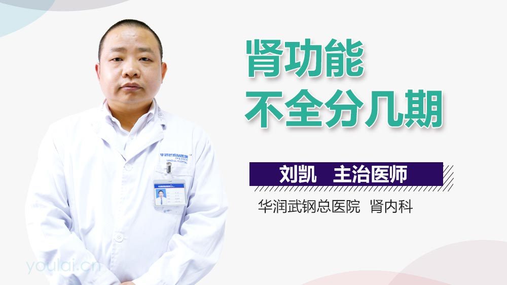 肾功能不全分几期