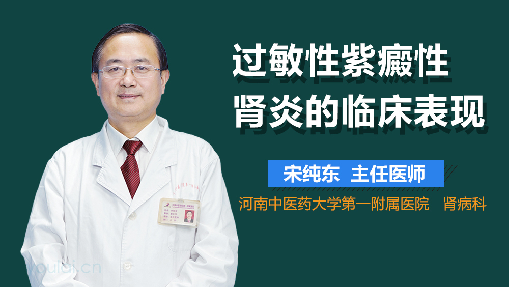 过敏性紫癜性肾炎的临床表现