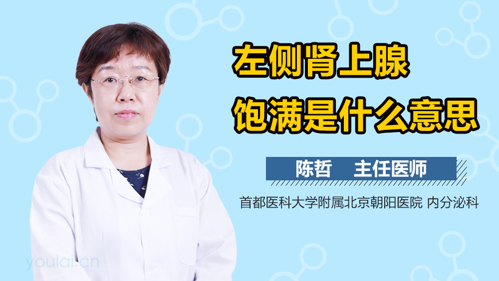 左侧肾上腺饱满是什么意思