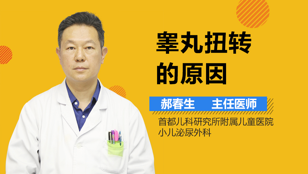 睾丸扭转的原因