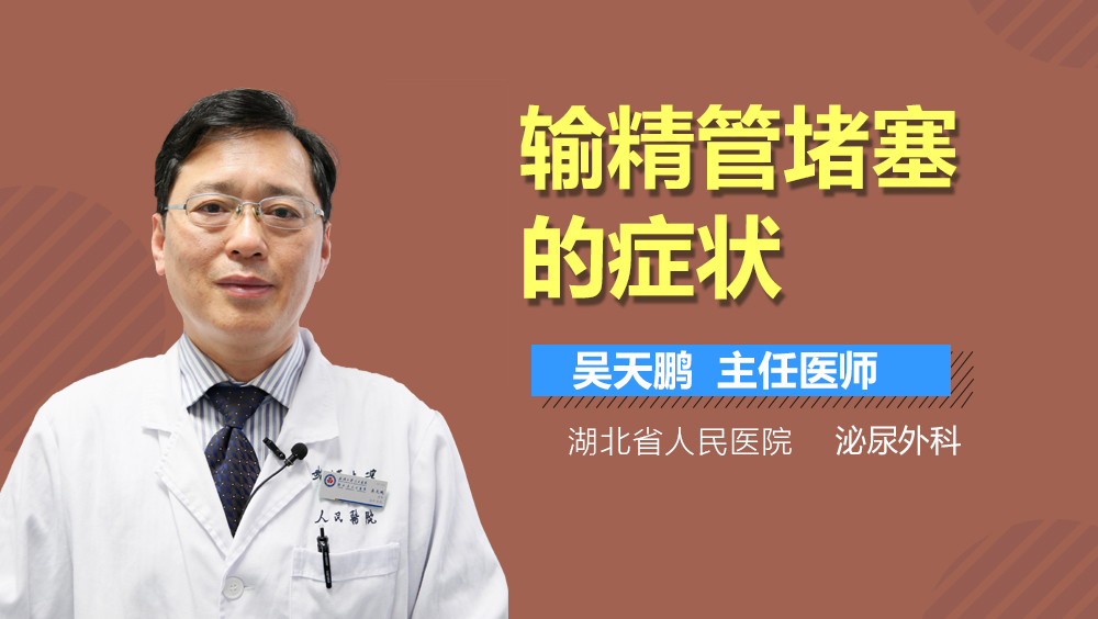 输精管堵塞的症状