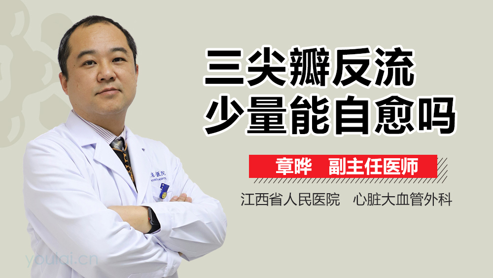 三尖瓣反流少量能自愈吗