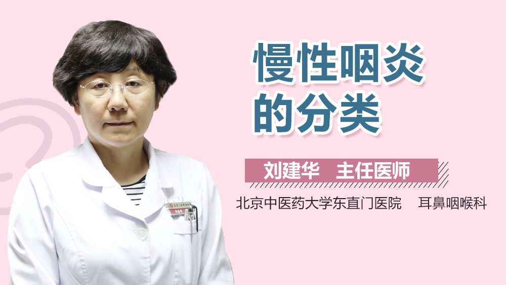 慢性咽炎的分类