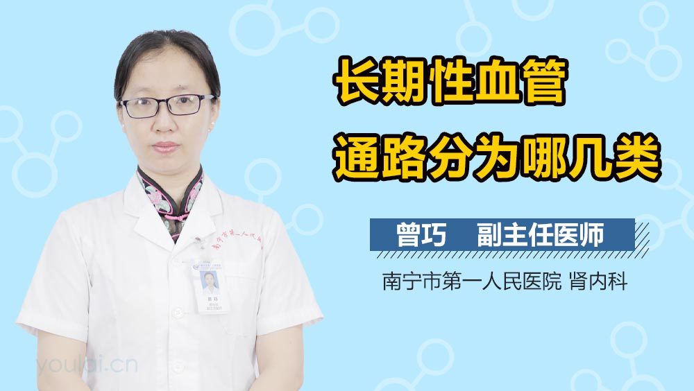 长期性血管通路分为哪几类