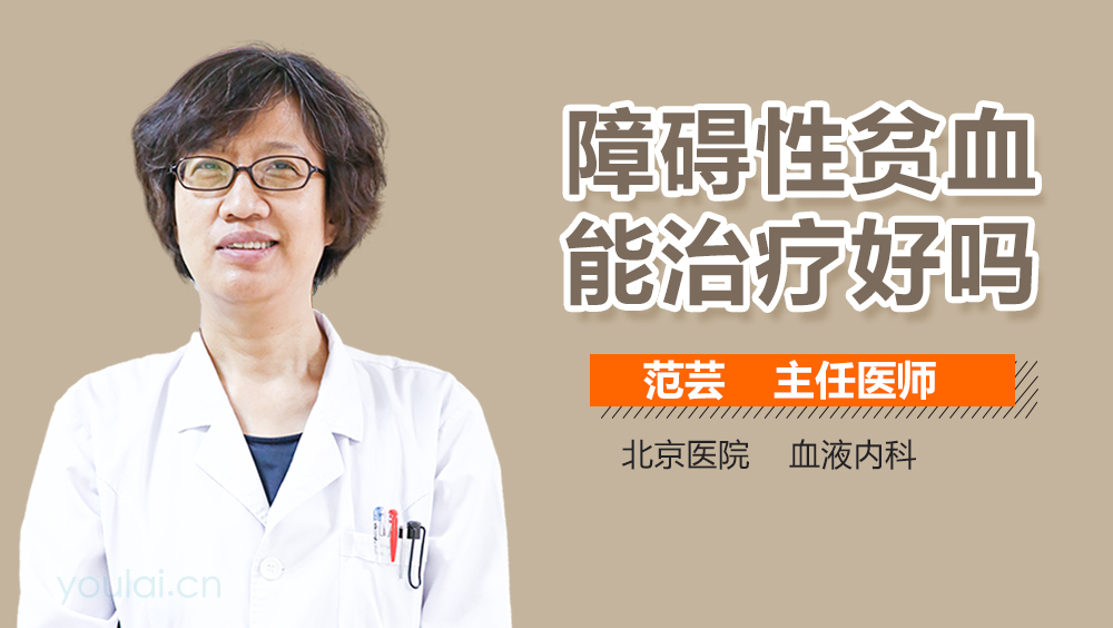 障碍性贫血能治疗好吗