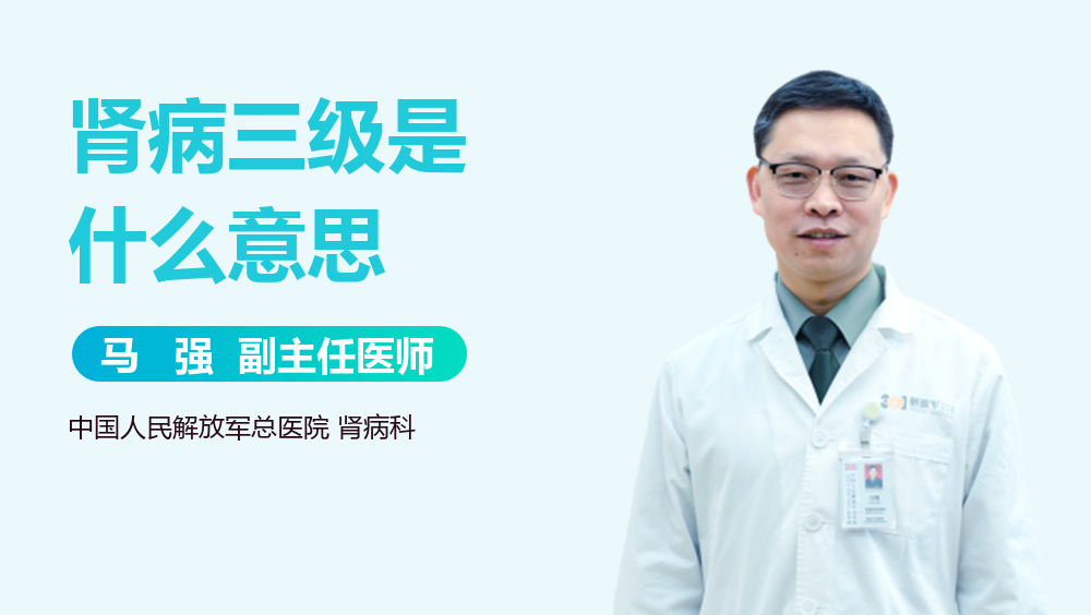 肾病三级是什么意思