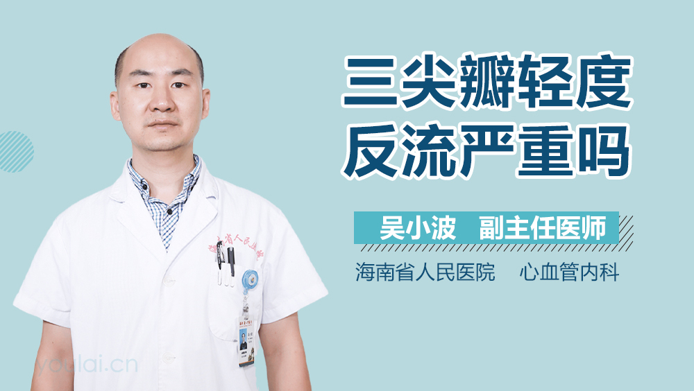 三尖瓣轻度反流严重吗