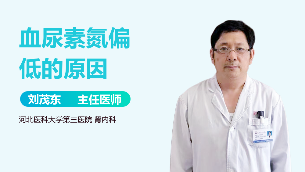 血尿素氮偏低的原因