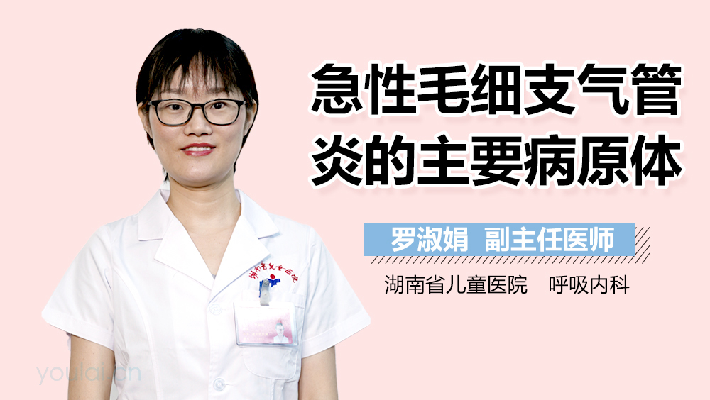 急性毛细支气管炎的主要病原体