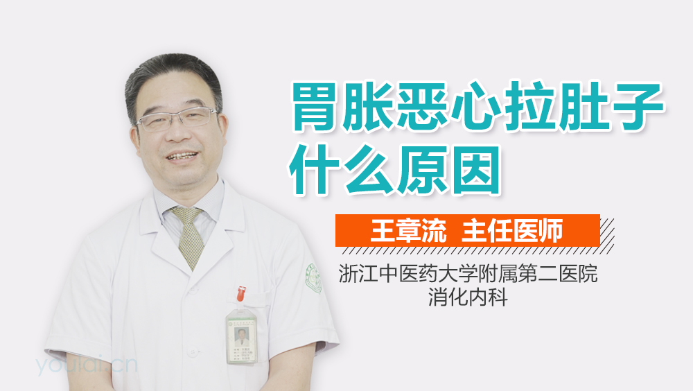 胃胀恶心拉肚子什么原因