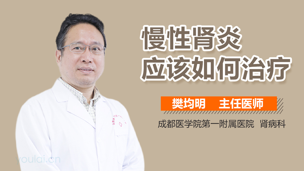 慢性肾炎应该如何治疗