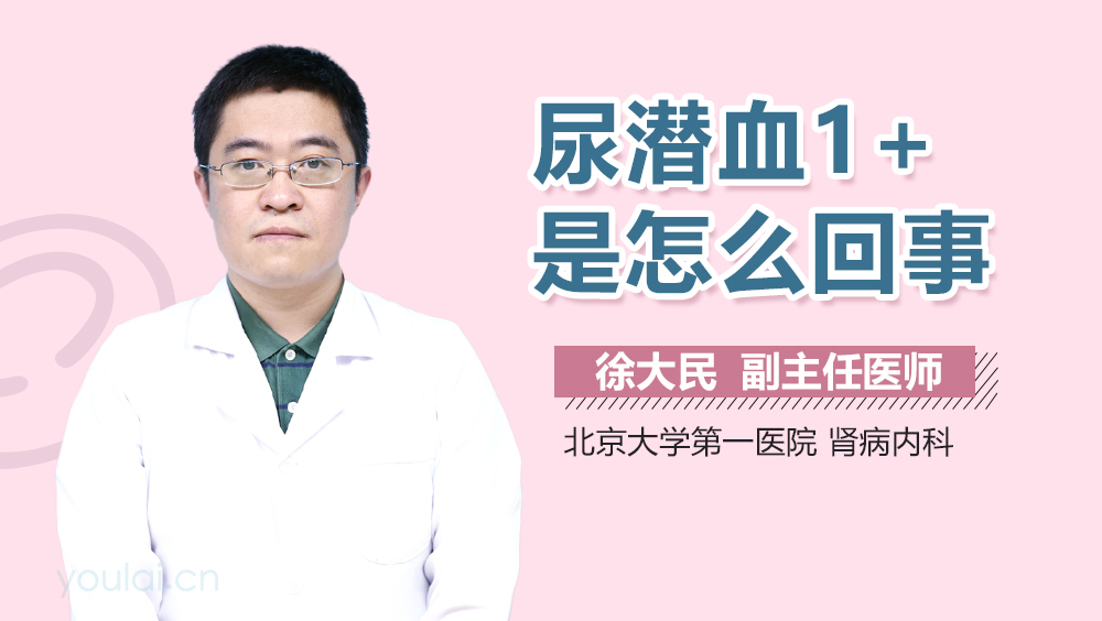 尿潜血1+是怎么回事
