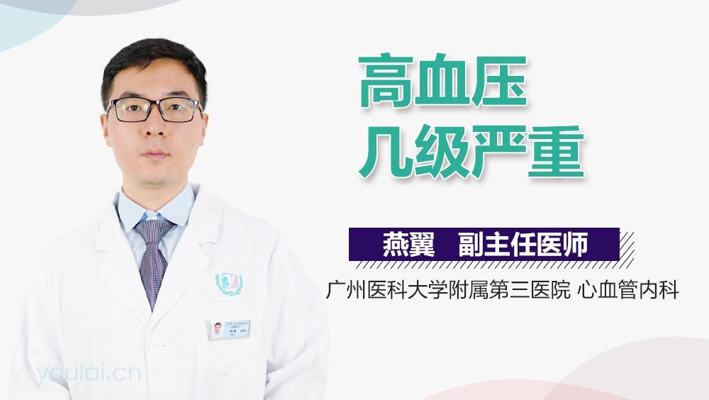 高血压几级严重