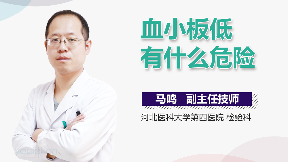血小板低有什么危险