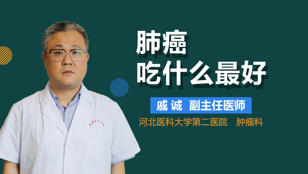 肺癌吃什么最好