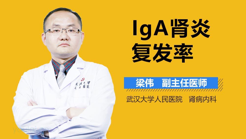 IgA肾炎复发率