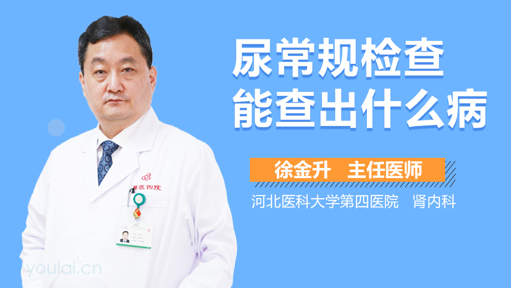 尿常规检查能查出什么病