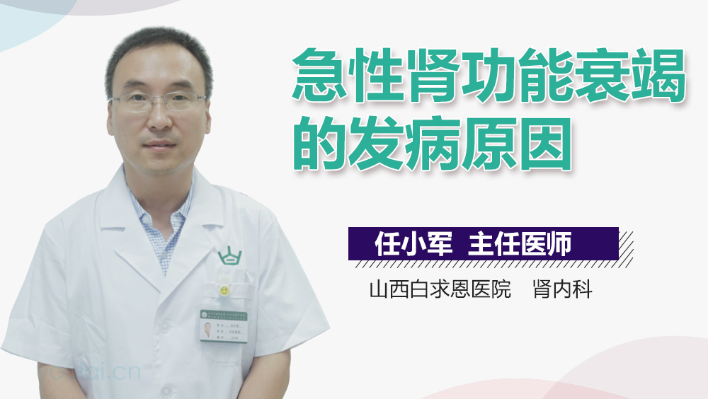 急性肾功能衰竭的发病原因