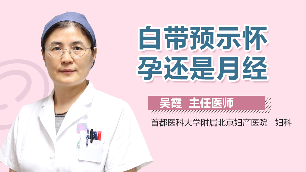 白带预示怀孕还是月经