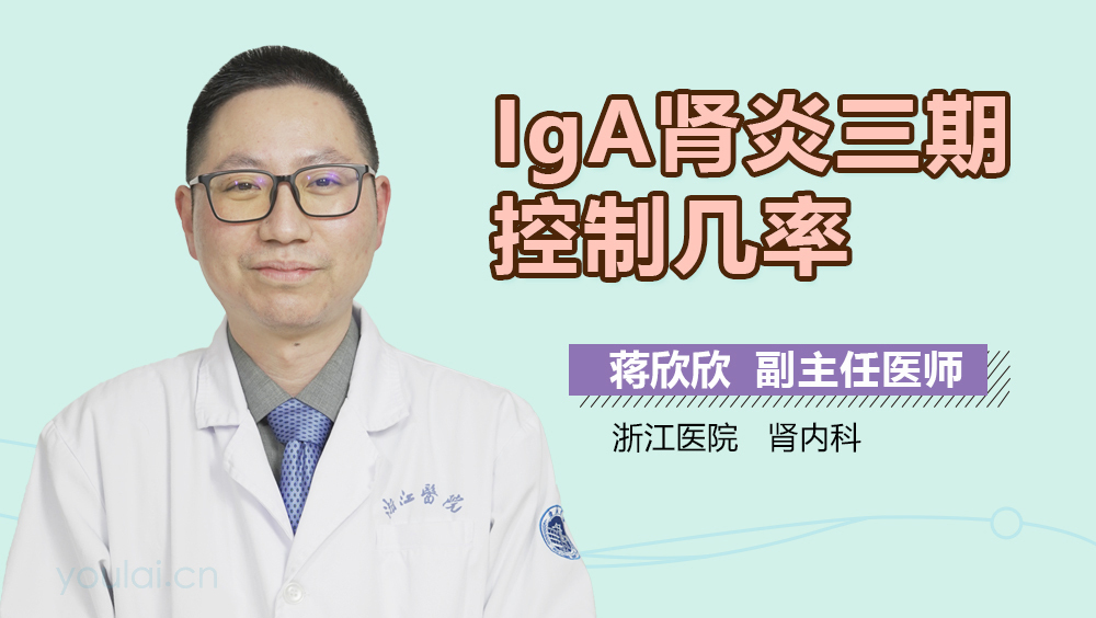 IgA肾炎三期控制几率