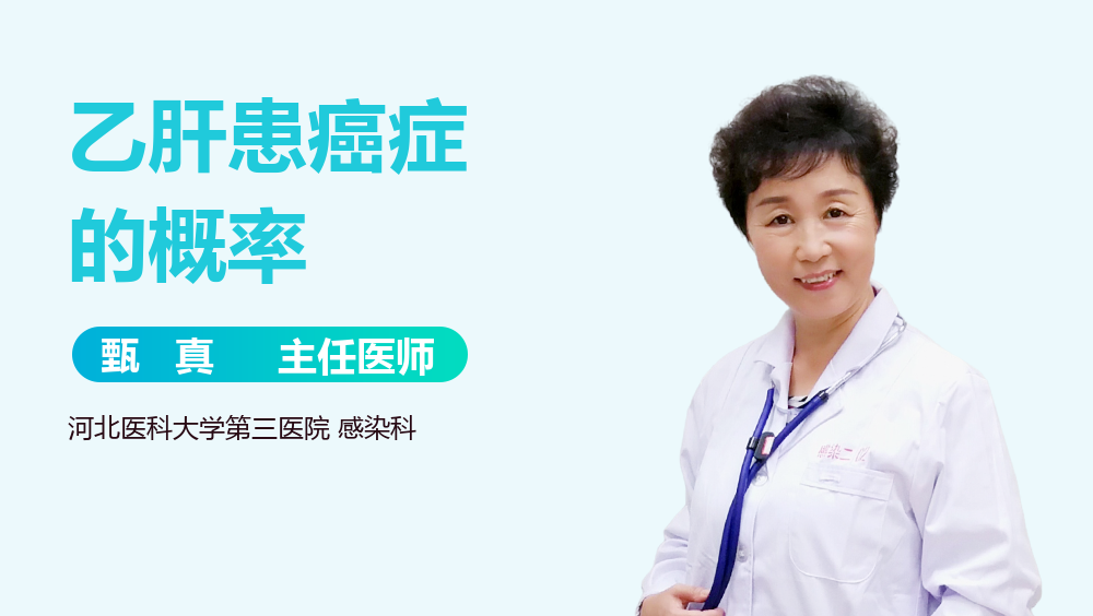 乙肝患癌症的概率