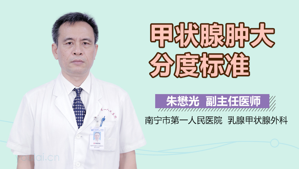 甲状腺肿大分度标准