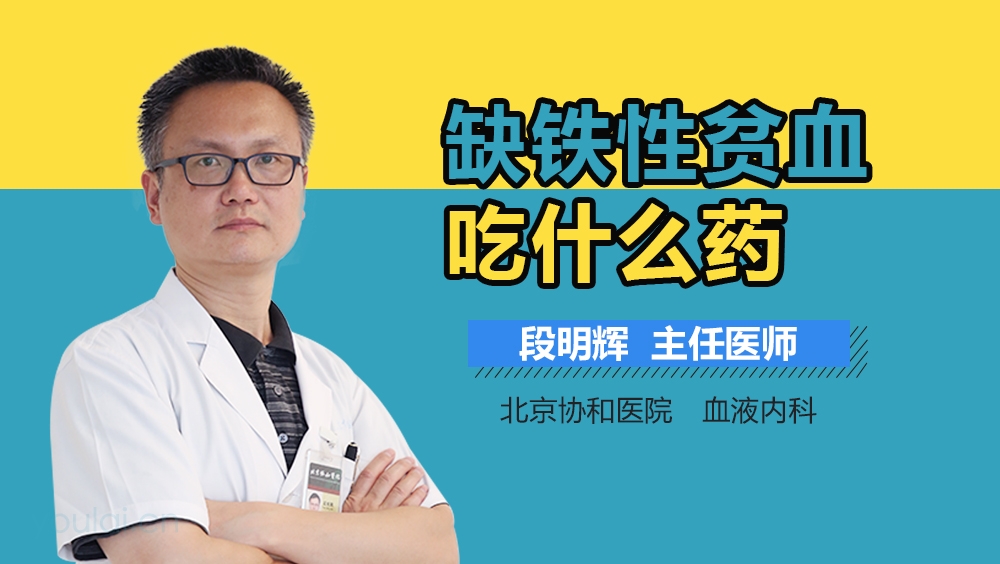 缺铁性贫血吃什么药