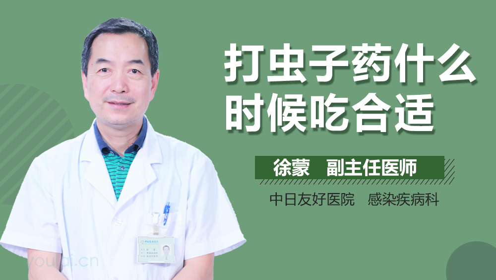 打虫子药什么时候吃合适