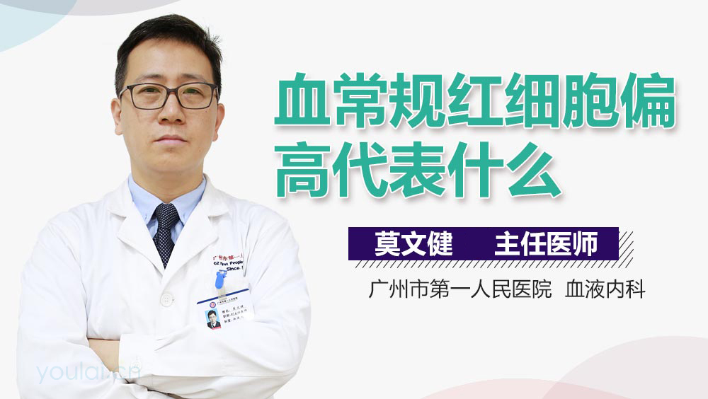 血常规红细胞偏高代表什么