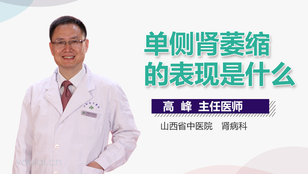 单侧肾萎缩的表现是什么