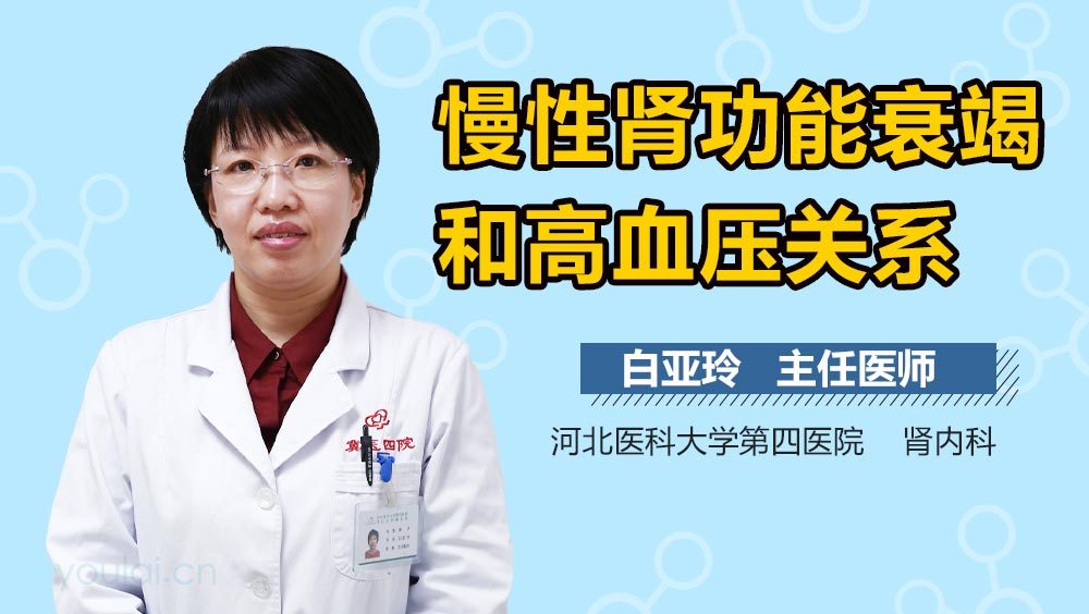 慢性肾功能衰竭和高血压关系