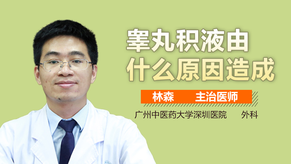 睾丸积液由什么原因造成