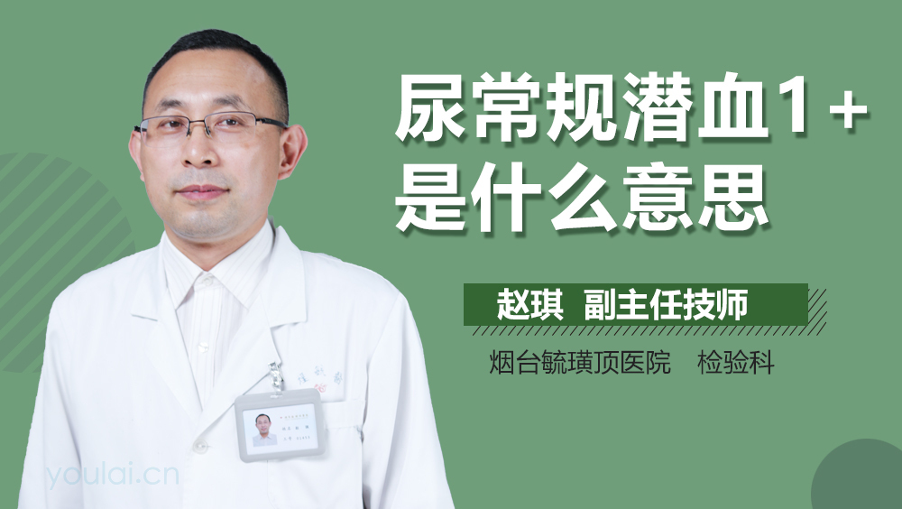 尿常规潜血1+是什么意思