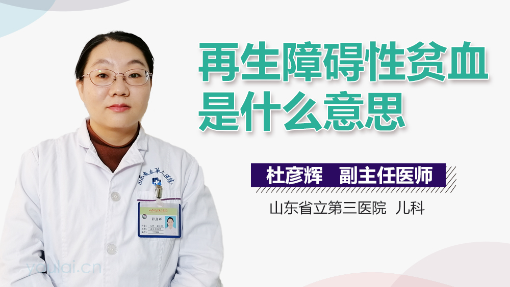 再生障碍性贫血是什么意思