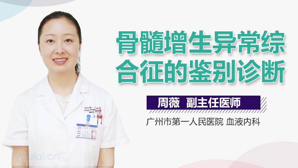 骨髓增生异常综合征的鉴别诊断