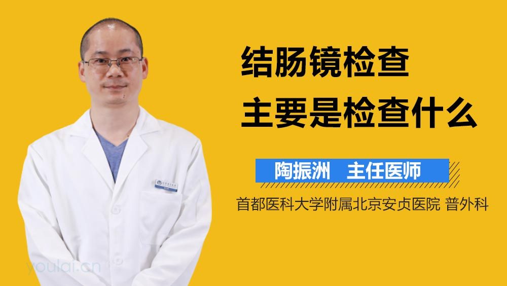 结肠镜检查主要是检查什么