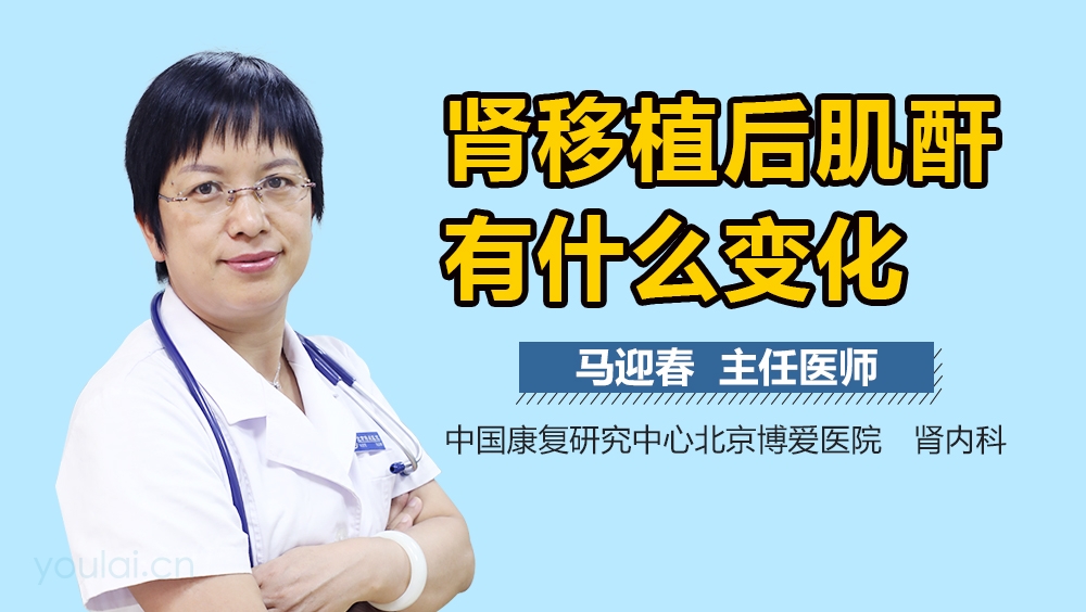 肾移植后肌酐有什么变化