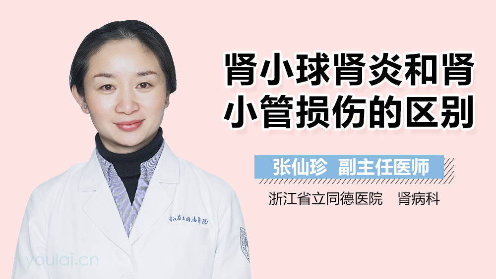 肾小球肾炎和肾小管损伤的区别