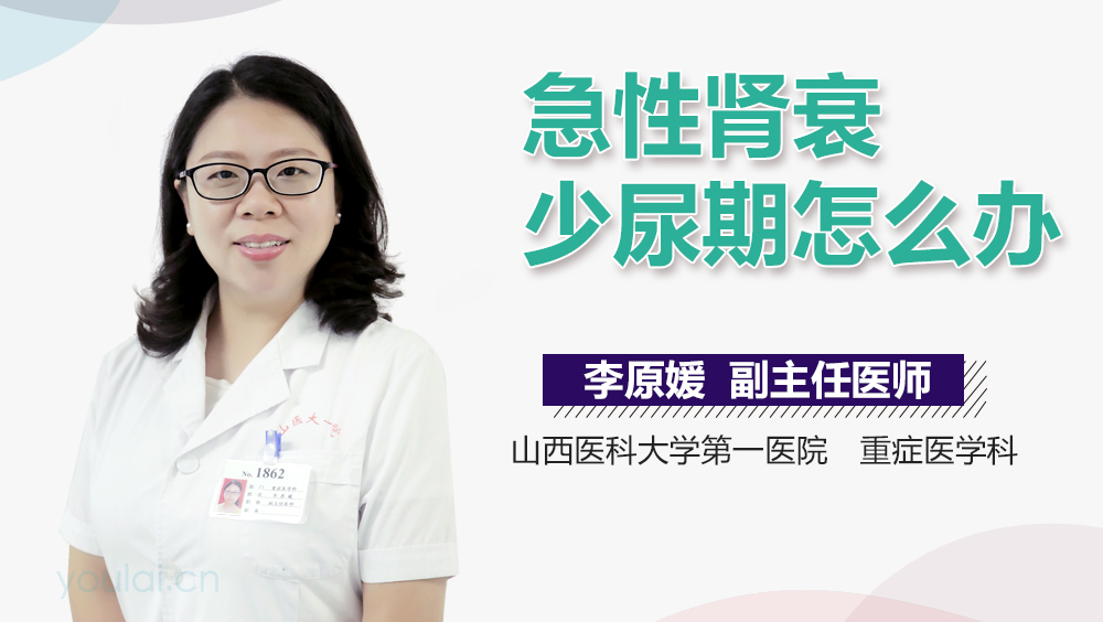 急性肾衰少尿期怎么办