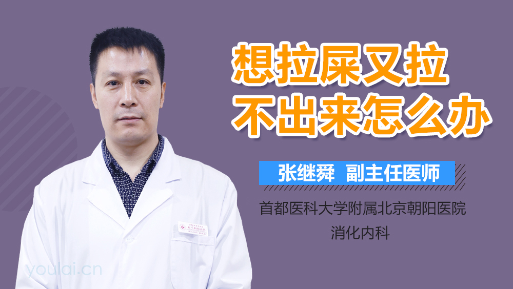 想拉屎又拉不出来怎么办