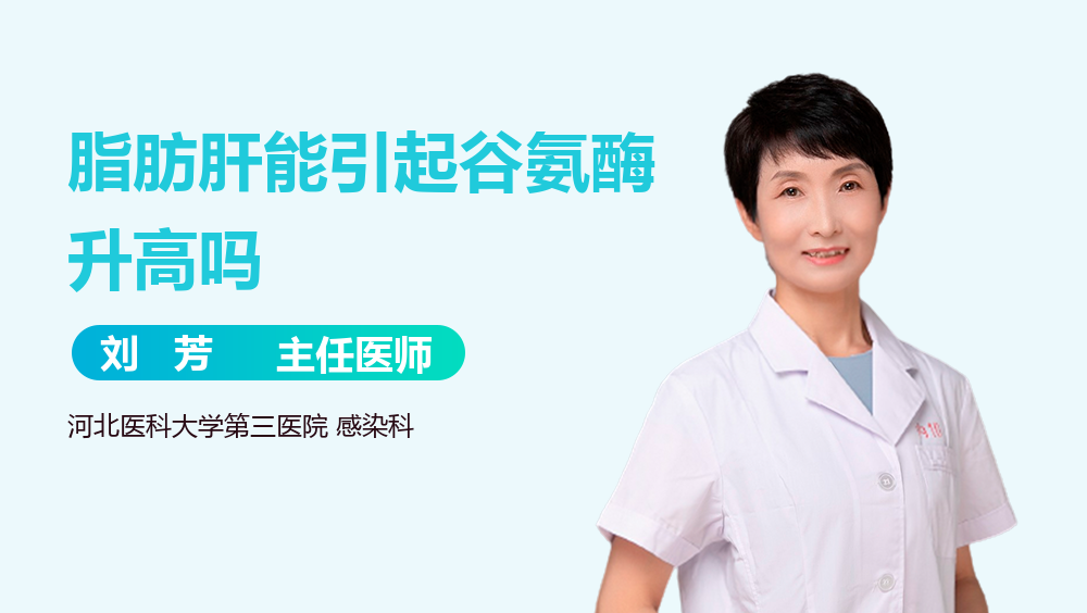 脂肪肝能引起谷氨酶升高吗