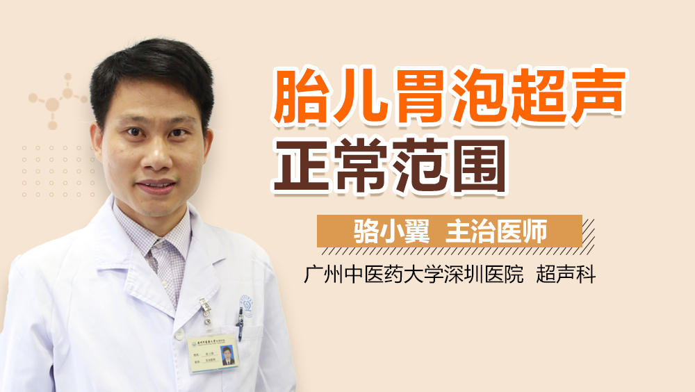 胎儿胃泡超声正常范围