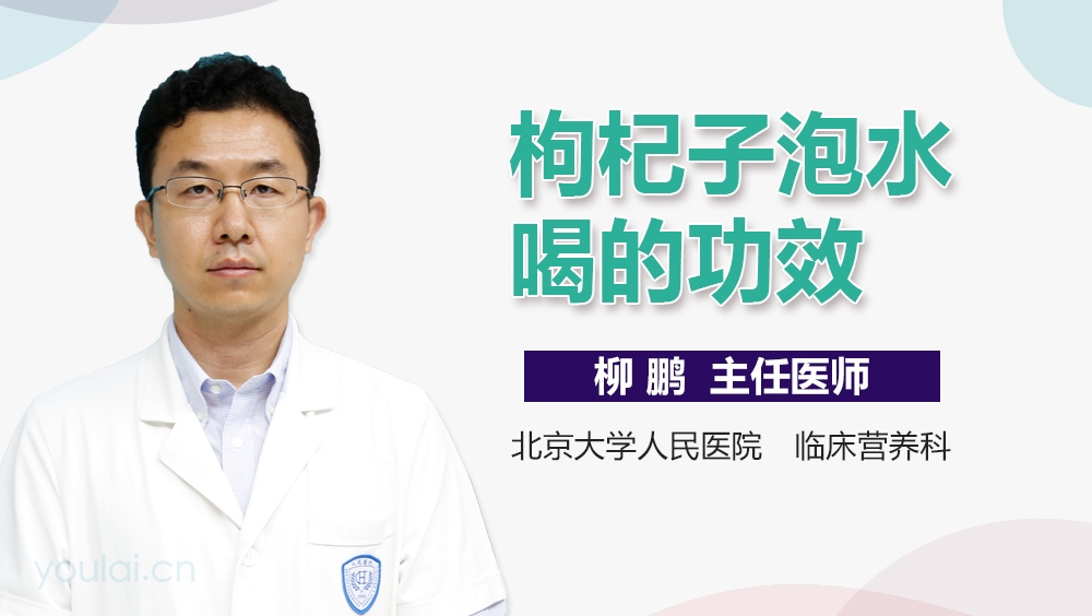 枸杞子泡水喝的功效