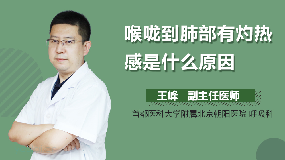 喉咙到肺部有灼热感是什么原因